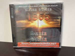 Biblia en Audio CD/MP3 - Reina Valera 1865